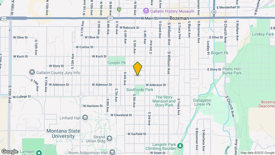 602 S 5th Ave Map and Location Details