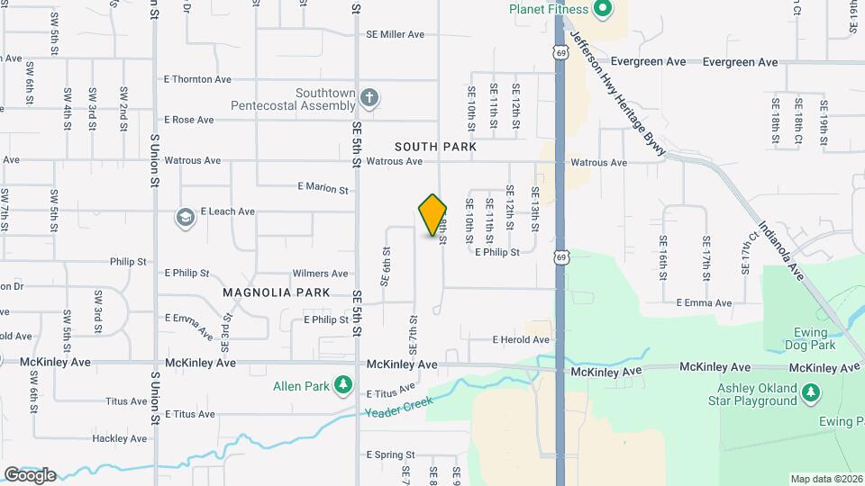 4304 SE 8th St Map and Location Details