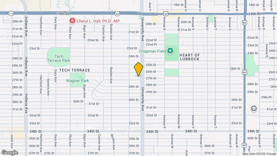 2508 27th St Map and Location Details