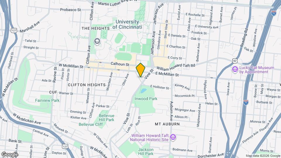 8 W Hollister St, Unit 1 Map and Location Details