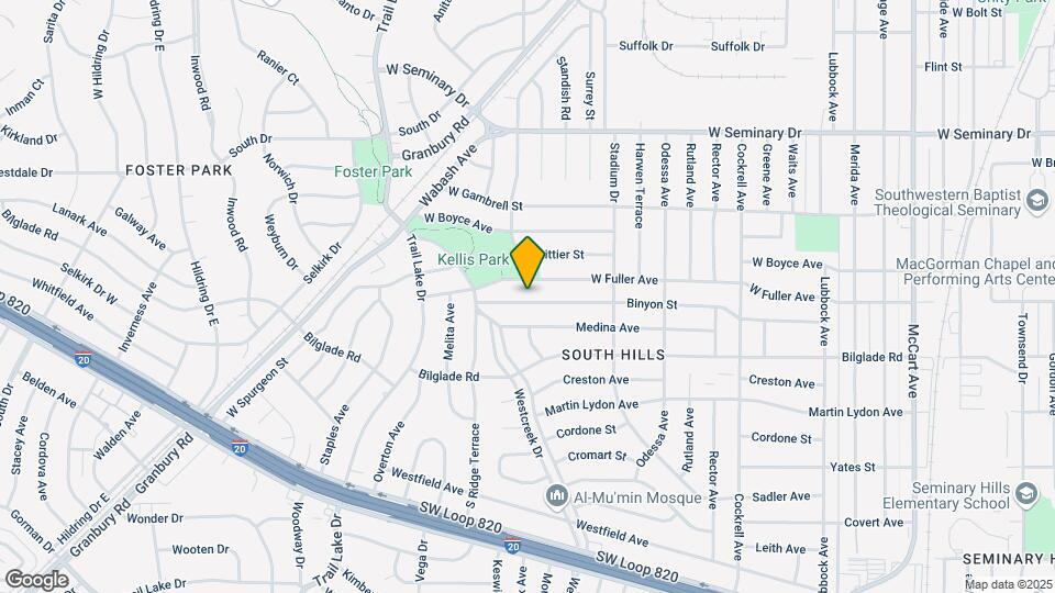 3512 Binyon Ave Mapa y Detalles de la Ubicación