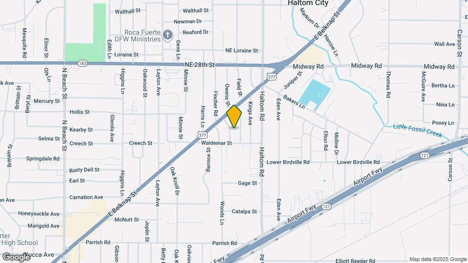 2012 Owens St Map and Location Details