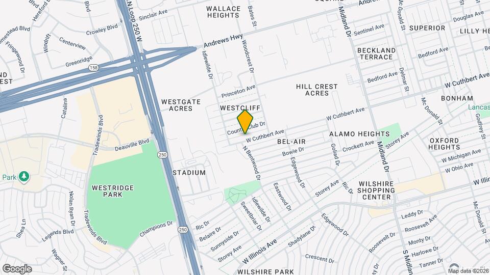 4722 W Cuthbert Ave Map and Location Details