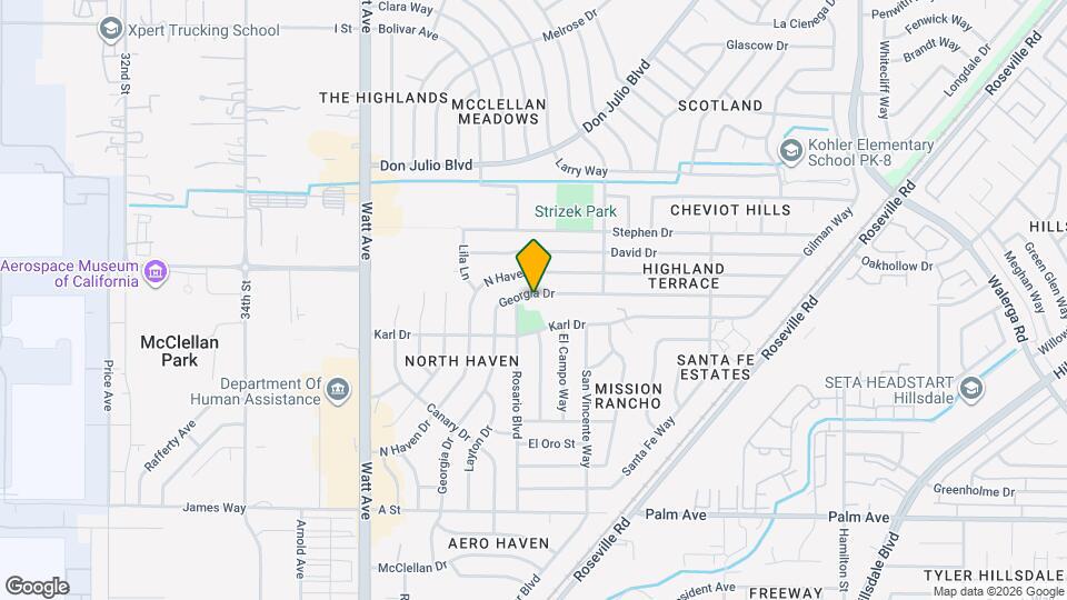 5946 Georgia Dr, Unit 4 Map and Location Details