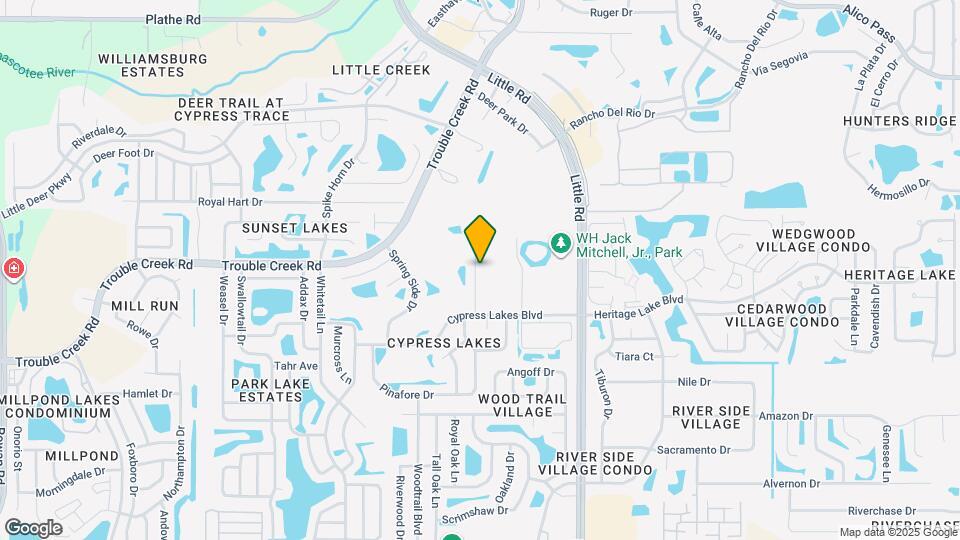 4828 Crestknoll Ln Map and Location Details