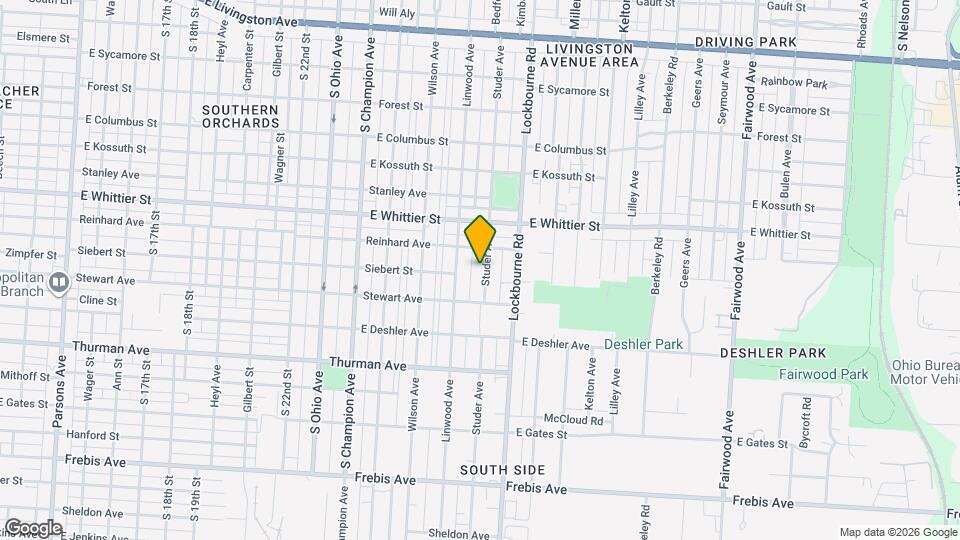 1175 Studer Ave Map and Location Details