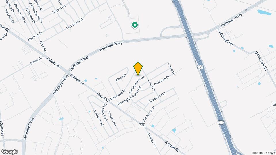 910 Cutting Horse Dr Map and Location Details