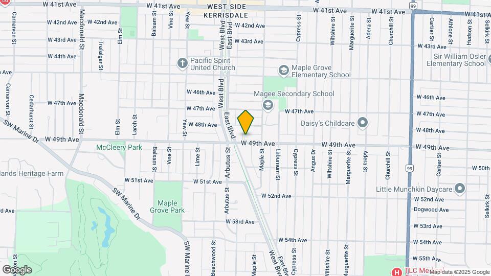 6450 East Blvd Map and Location Details