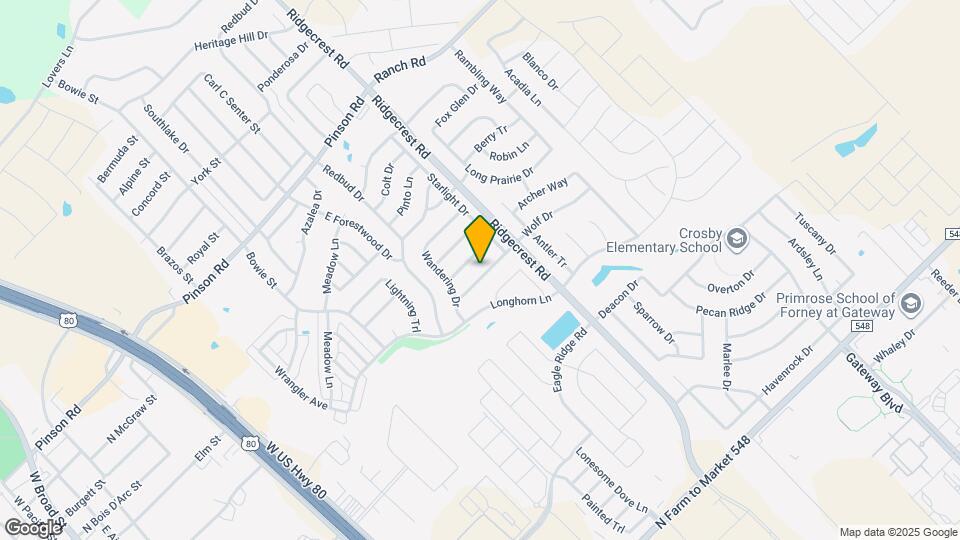 512 Wolf Dr Map and Location Details