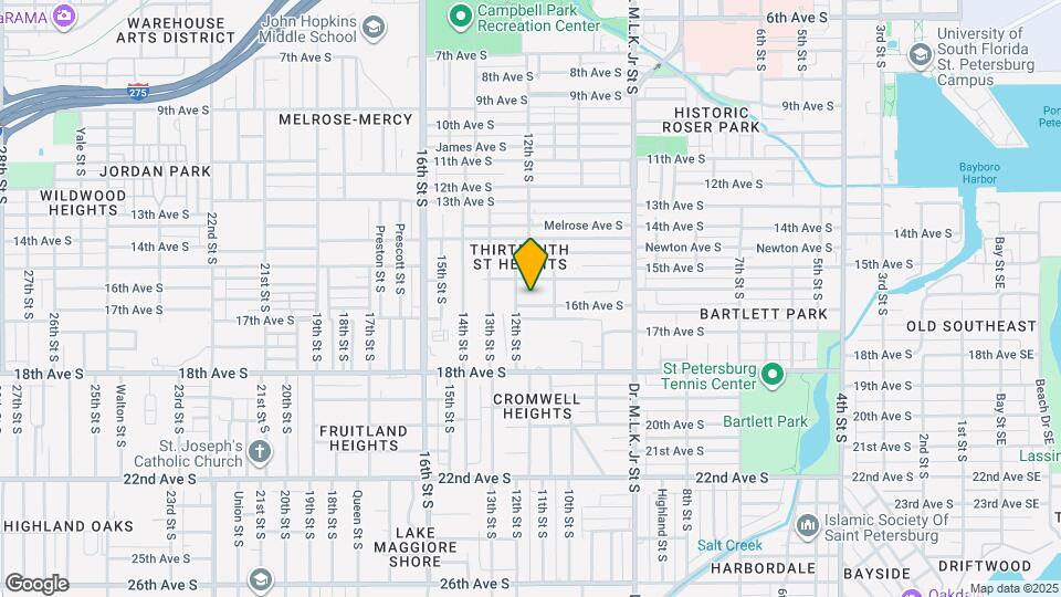 1145 16th Ave S Map and Location Details