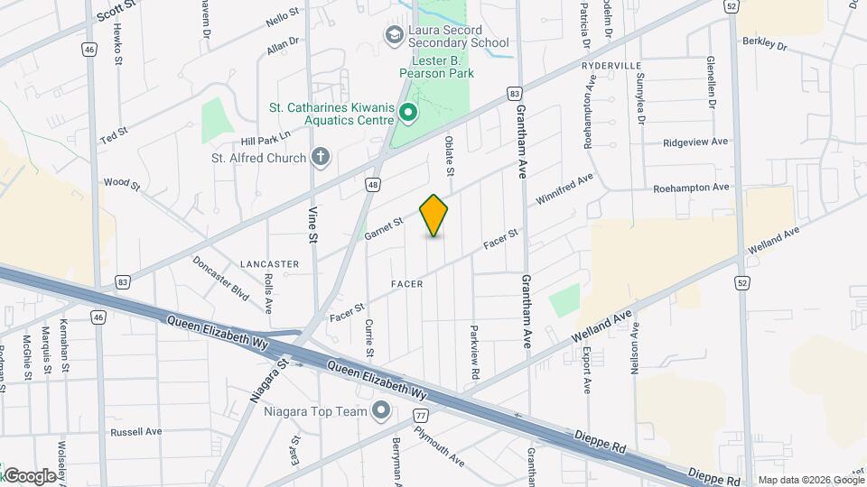 14 Ormonde Ave Map and Location Details