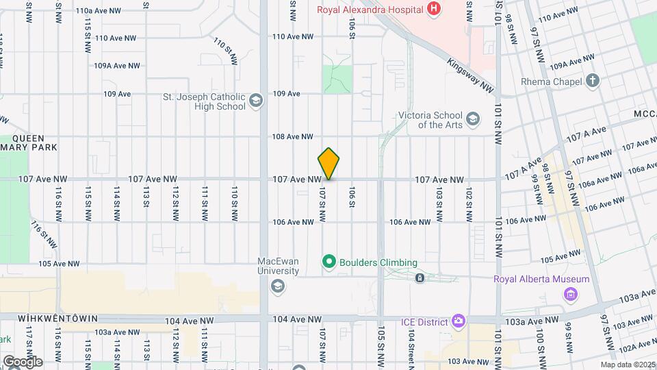 10625 107th Ave NW Map and Location Details