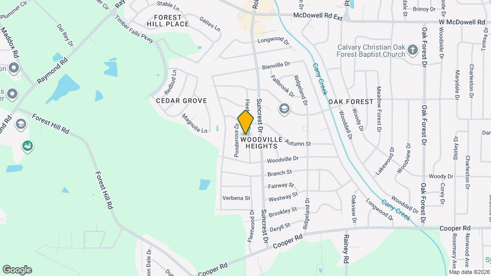 3127 Fleetwood Dr Map and Location Details