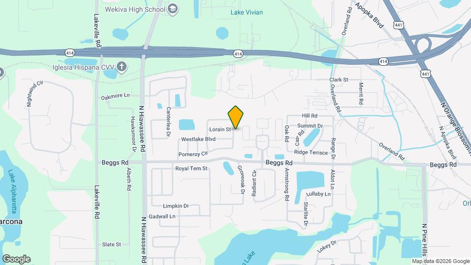 6636 Pomeroy Cir Map and Location Details