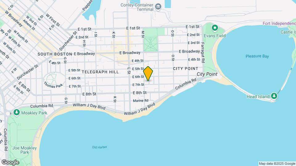 686 E 7th St, Unit 1 Map and Location Details