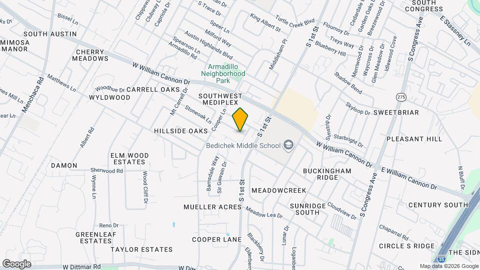 703 Huntingdon Pl Map and Location Details
