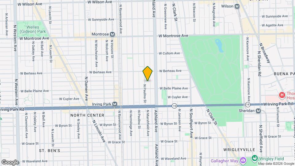 4117 N Paulina St, Unit K05J Mapa y Detalles de la Ubicación