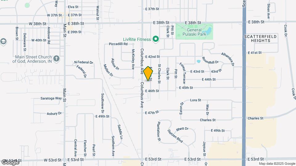 4507 E Lynn St Map and Location Details