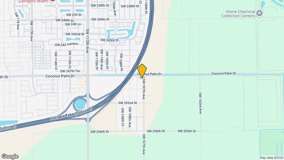 24862 SW 107th Ave Map and Location Details