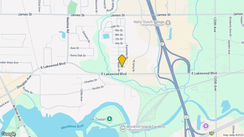 343 E Lakewood Blvd Map and Location Details