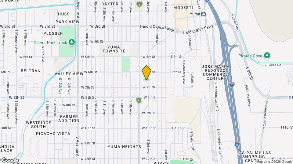 664 S Orange Ave Map and Location Details