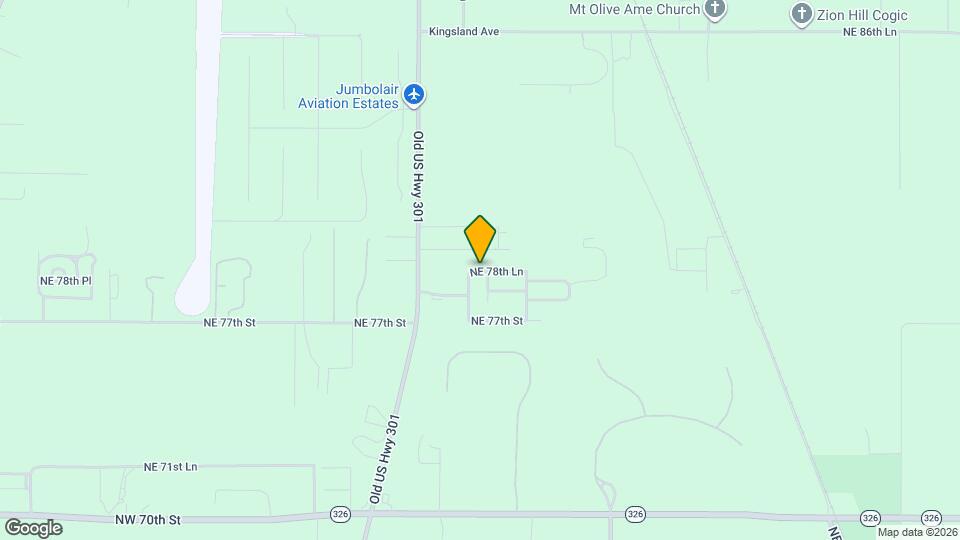 2103 NE 78th Ln Map and Location Details