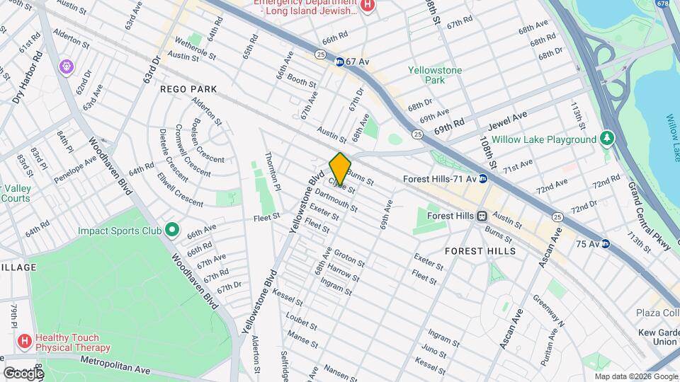 67110 Clyde St, Unit Top Floor w balcony Map and Location Details