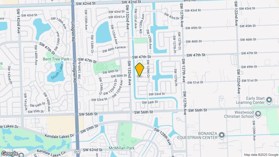 13008 SW 50th St Map and Location Details