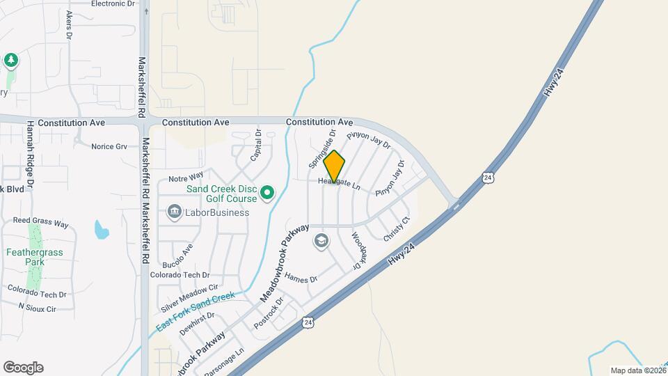 2158 Sage Grouse Ln Map and Location Details