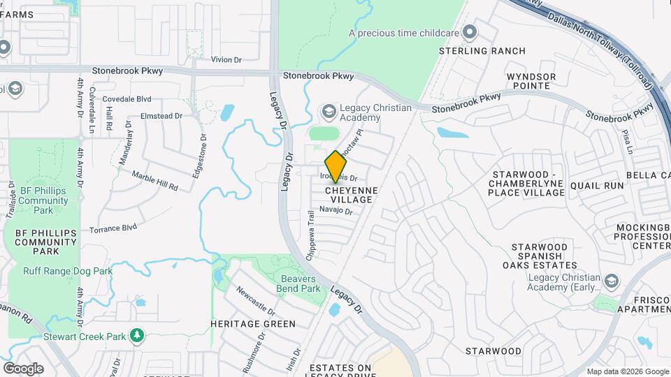 5088 Kiowa Dr Map and Location Details