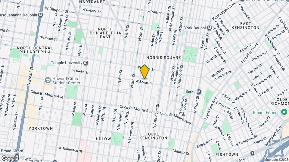 1900 N 4th St Mapa y Detalles de la Ubicación