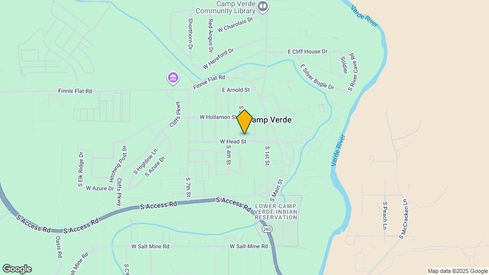 114 W Head St Map and Location Details