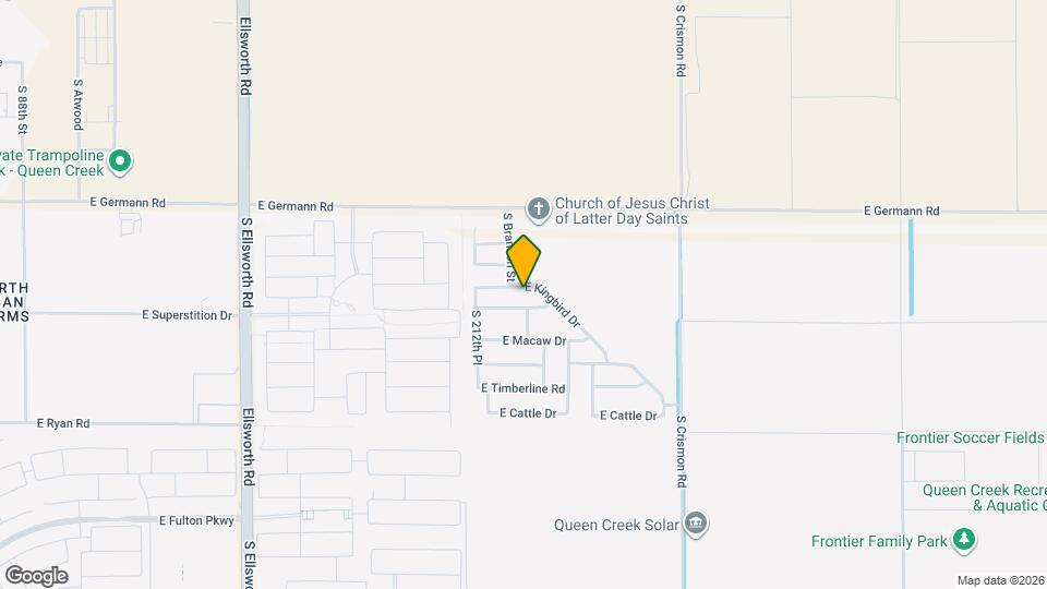 21317 E Kingbird Dr Map and Location Details