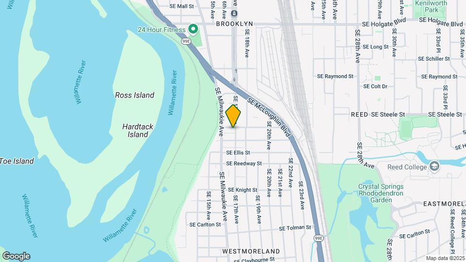 5411 SE 17th Ave Map and Location Details
