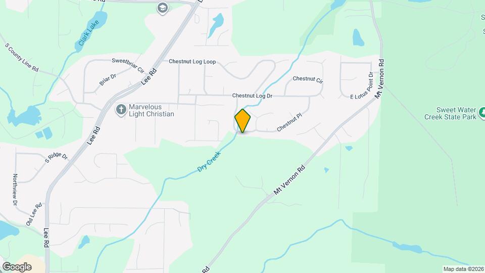 2182 Cedar Creek Ln Map and Location Details