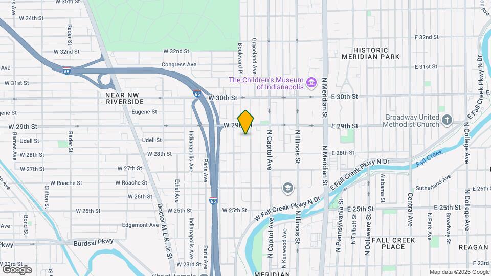 2838 Boulevard Pl Mapa y Detalles de la Ubicación