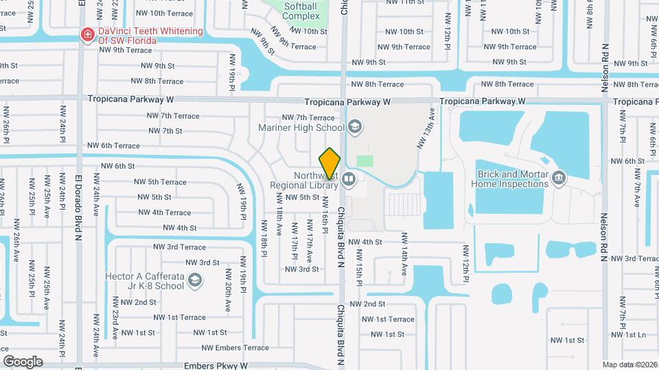 513 NW 16th Pl Map and Location Details