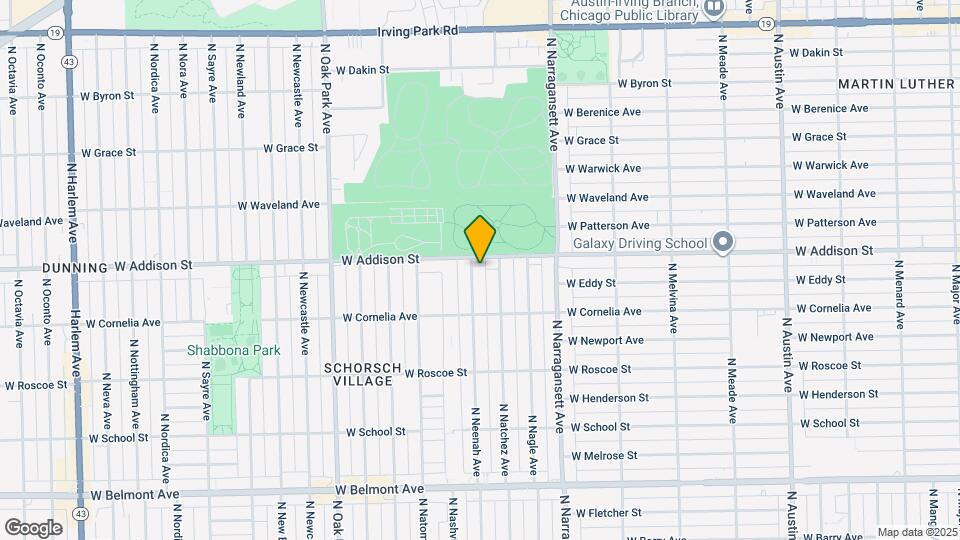 3553 N Neenah Ave Map and Location Details