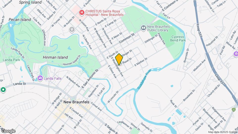 417 S Washington Ave Map and Location Details