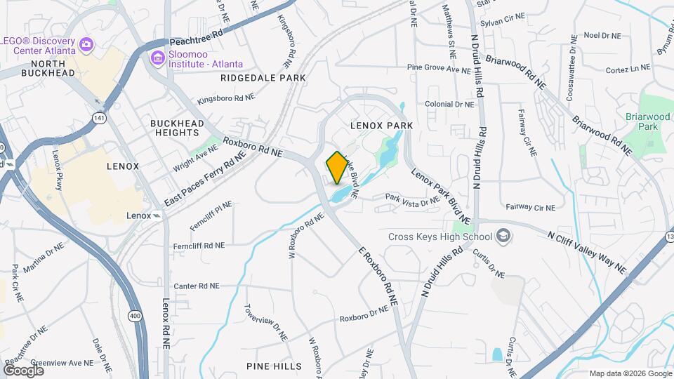 Post Lenox Park Map and Location Details