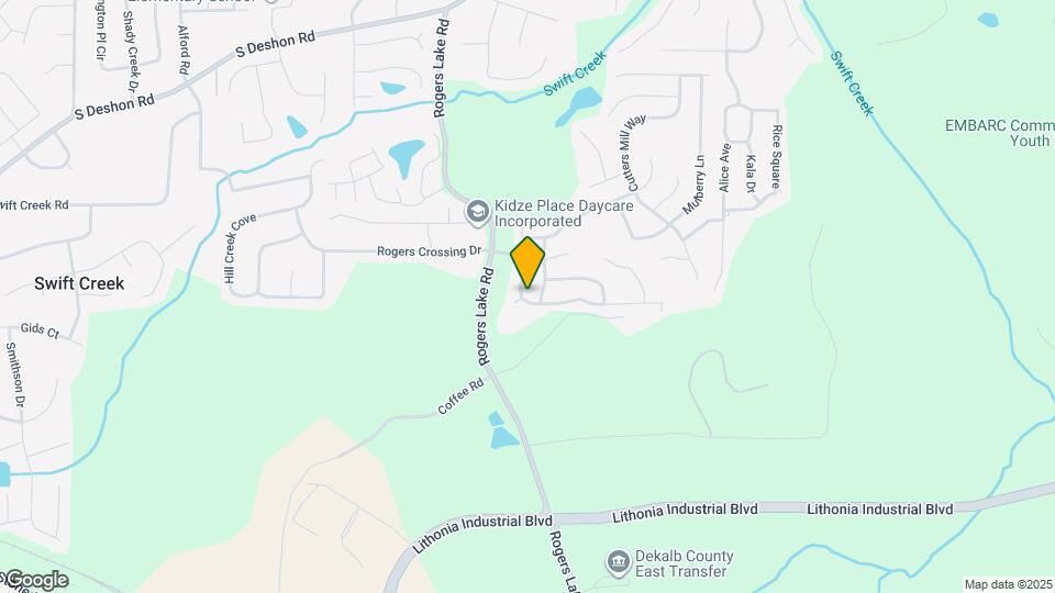 1562 Cutters Mill Dr Map and Location Details