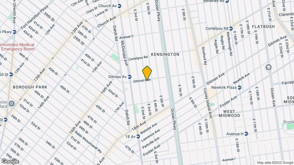 679 E 3rd St Mapa y Detalles de la Ubicación