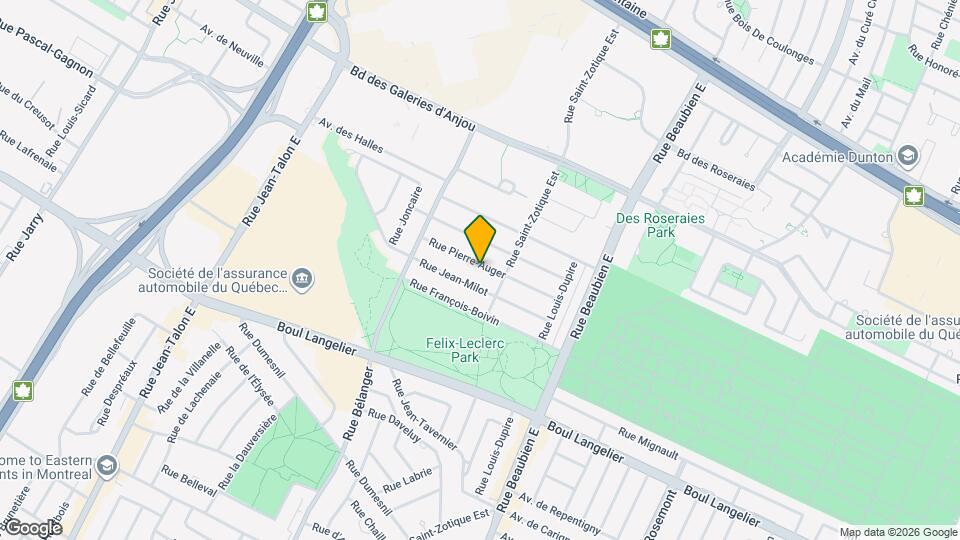 6730-6734 Pierre-Auger Rue Map and Location Details