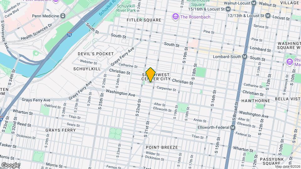 2107 Carpenter St Map and Location Details