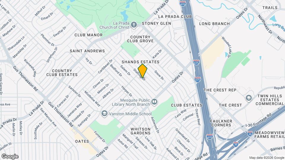 4773 Stallcup Dr Map and Location Details