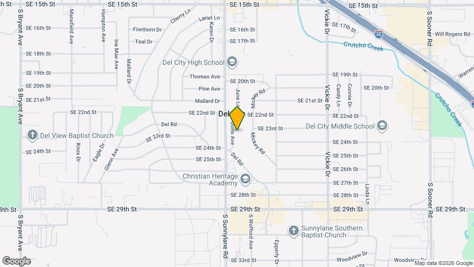 2304 Doris Ave Map and Location Details