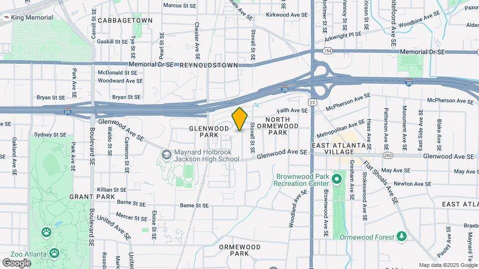 455 Glenwood Pl SE Map and Location Details