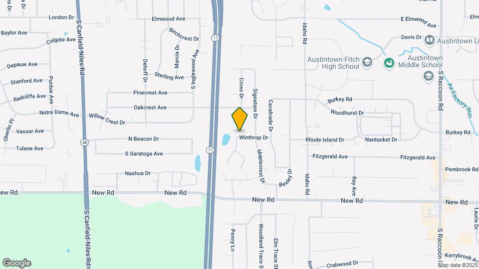 5030 Winthrop Dr Mapa y Detalles de la Ubicación