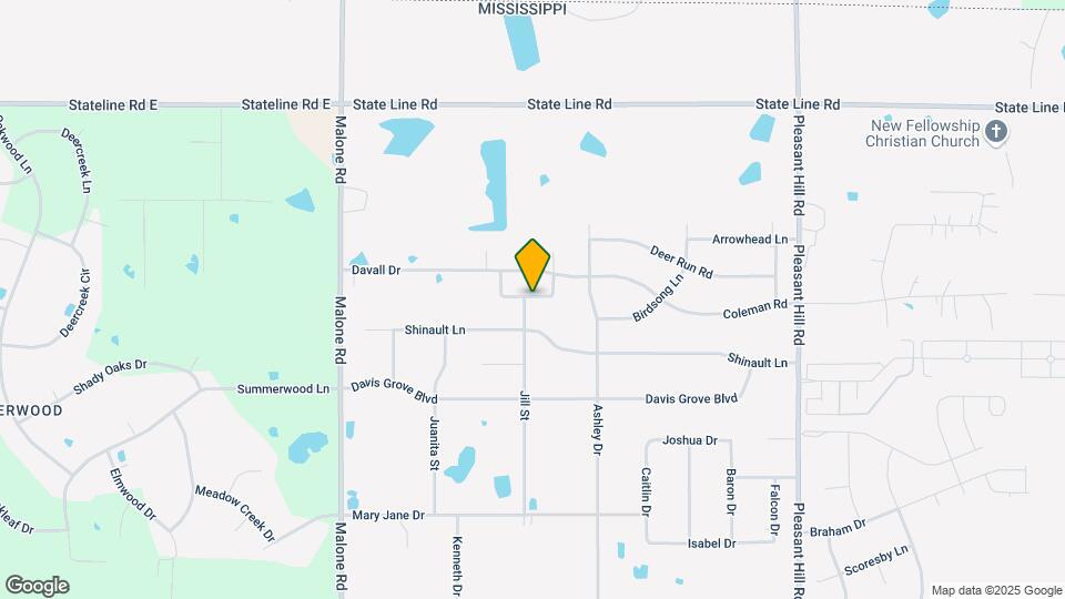 4361 Davall Cir Map and Location Details