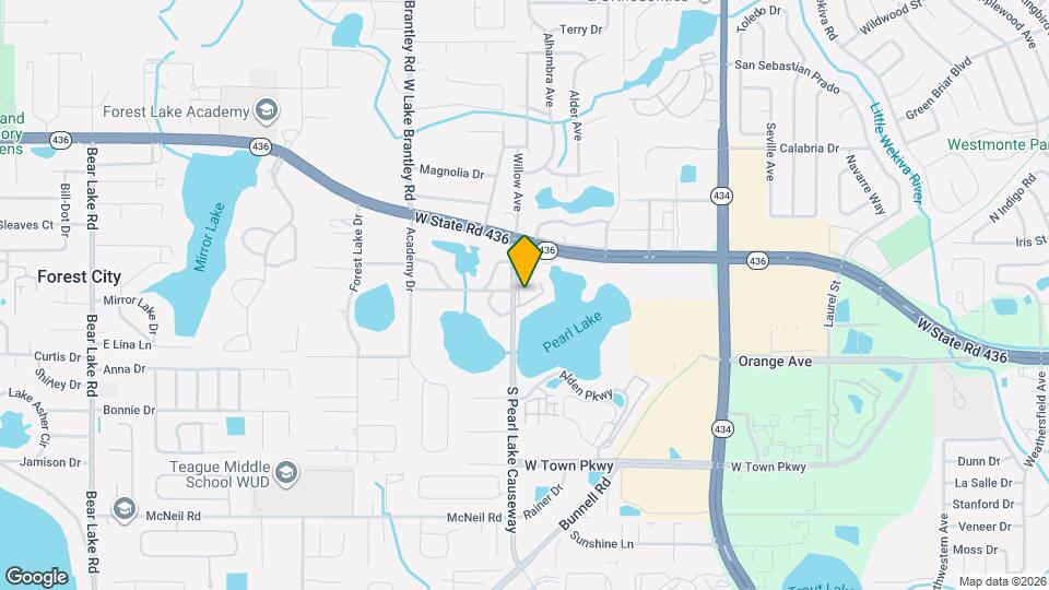 165 N Pearl Lake Causeway Map and Location Details